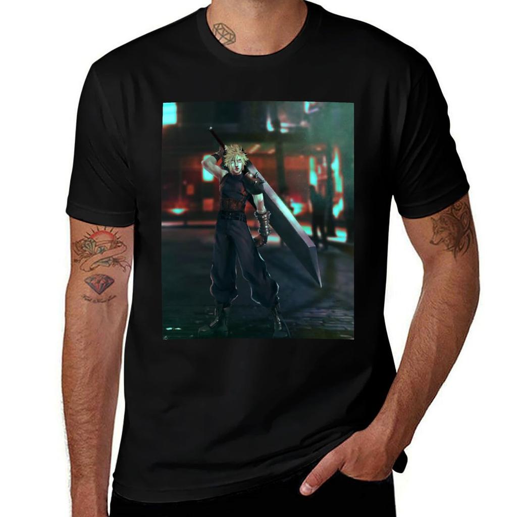 Cloud Strife TShirt Creative Graphic Tee Shirt