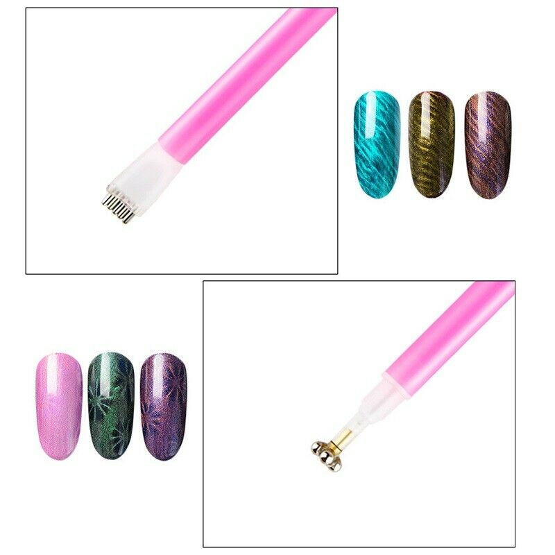 

1 шт. Магнитная палочка для ногтей, магнитный стержень, гель-лак, эффект кошачьего глаза, инструмент для маникюра своими руками