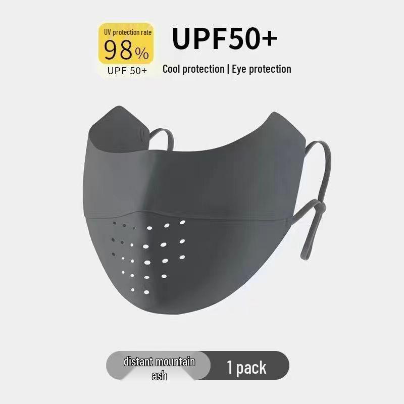 Hyaluronic Acid Ice Silk Ultraviolet-Protection Full Face Mask