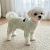 Hollow Mesh Dog Clothes Breathable Dog Outfit Pet Four-legged Wear  Indoor Outdoor Use