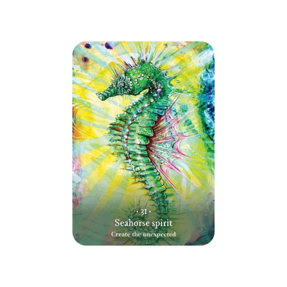 Sacred Sea Oracle: Dive Into The Depth of Your Cosmic Soul 36 Pcs Cards 10.4*7.3cm