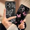 Pro telefon Realme 15 Pro 5G Pouzdro na telefon Roztomilý chránič fotoaparátu Zadní kryt pro pouzdro Realme 15 5G Tekutý silikon Fundas Pouzdra na Realme15 Pro