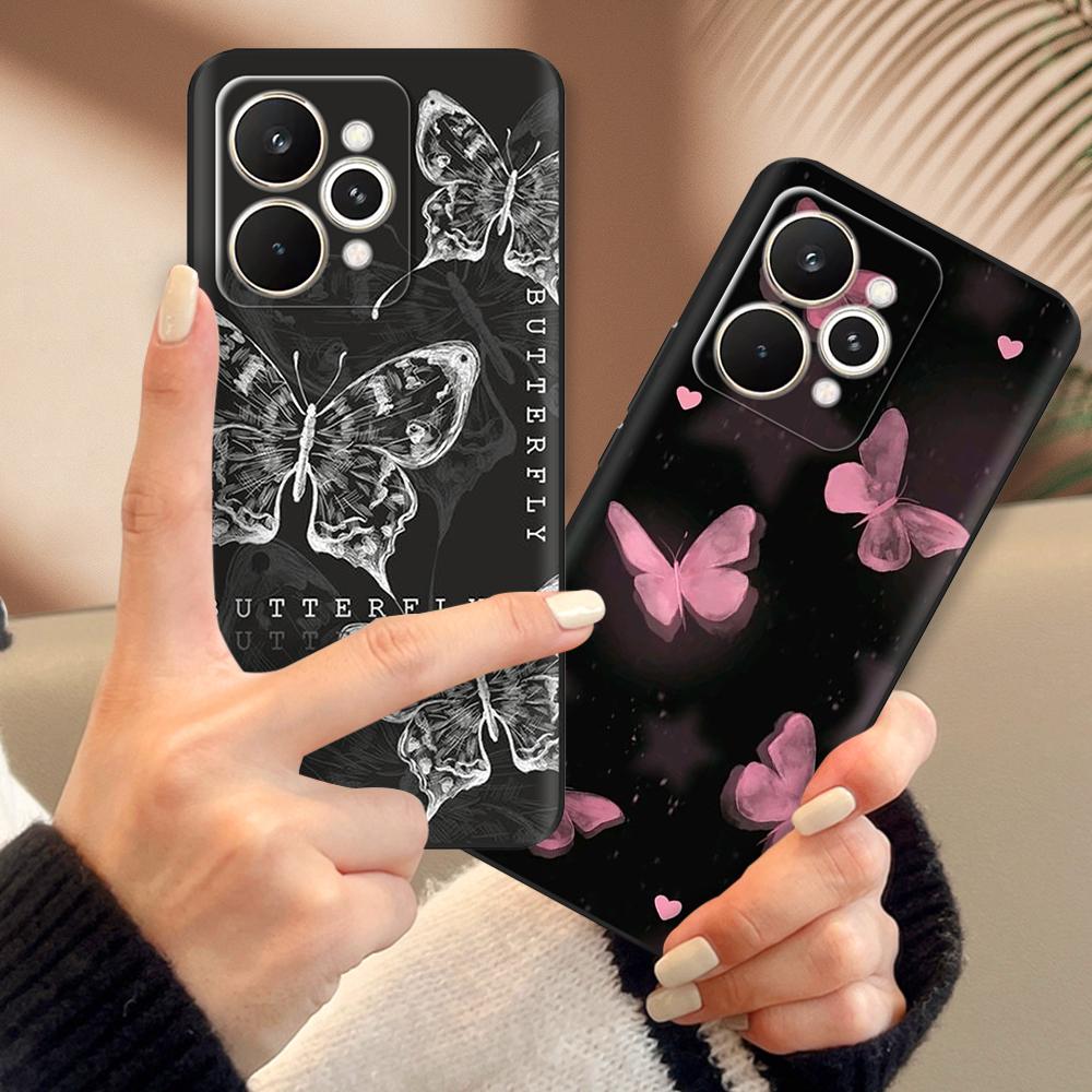 Pro telefon Realme 15 Pro 5G Pouzdro na telefon Roztomilý chránič fotoaparátu Zadní kryt pro pouzdro Realme 15 5G Tekutý silikon Fundas Pouzdra na Realme15 Pro