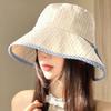 Bowknot Fisherman Hat Adjustable Sun Cap New Sunscreen Hat  Beach
