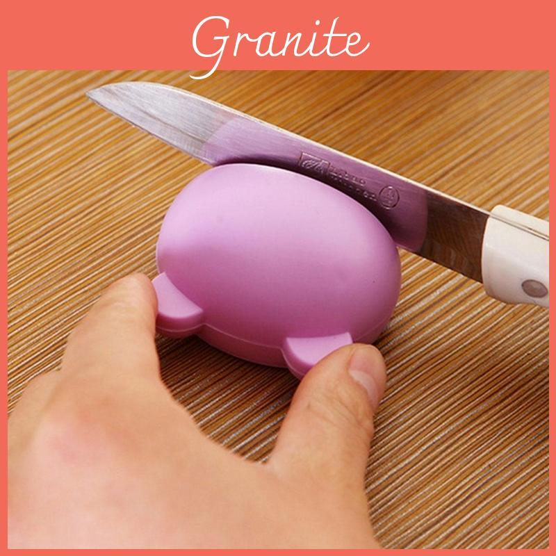 Premium Cartoon Whetstone Sharpening Anti-slip Knife Sharpeners Ideal Gift For Family