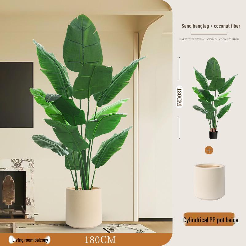 Árbol Artificial Ave del Paraíso - Planta de Suelo Grande para Interiores para Decoración de Sala de Estar