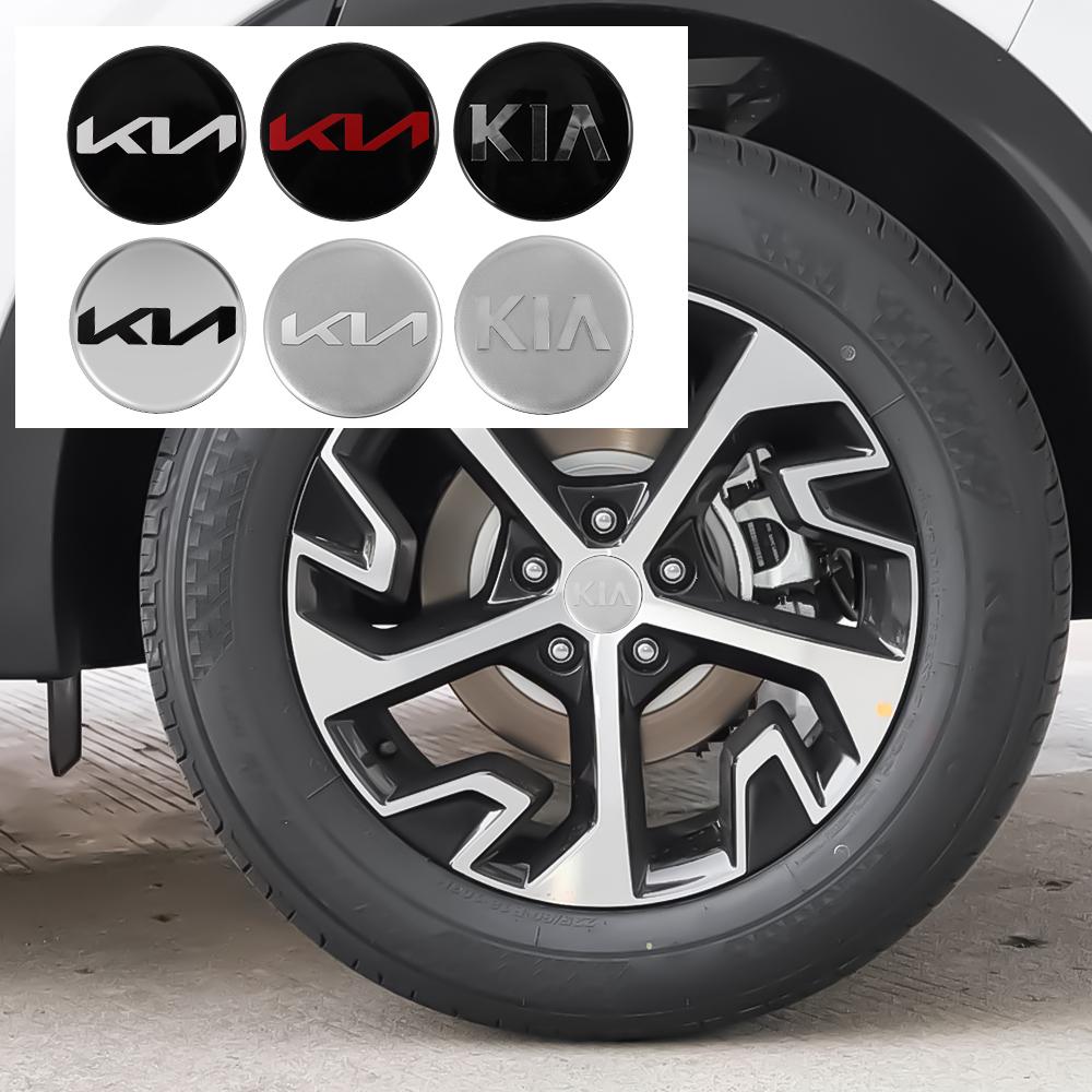 4 Pezzi Emblema Auto Tappo Mozzo Ruota Distintivo Accessori Per KIA KIA Sportage RIO Ceed Picanto Pegas Sorento Niro Soul Cerato KX5
