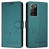 Flip-Leder-Portemonnaie-Buchhülle für Samsung Galaxy Note 20 10 9 8 S25 Ultra S24 Ultra S25 S24 Kartenhalter Schutzhülle für das Telefon