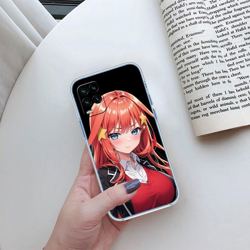 Miku Nino Itsuki Nakano Transparent Phone Case for Motorola Moto Edge 20 30 40 50 S30 Fusion Ultra Pro Neo Lite Motorola Edge 30 Neo