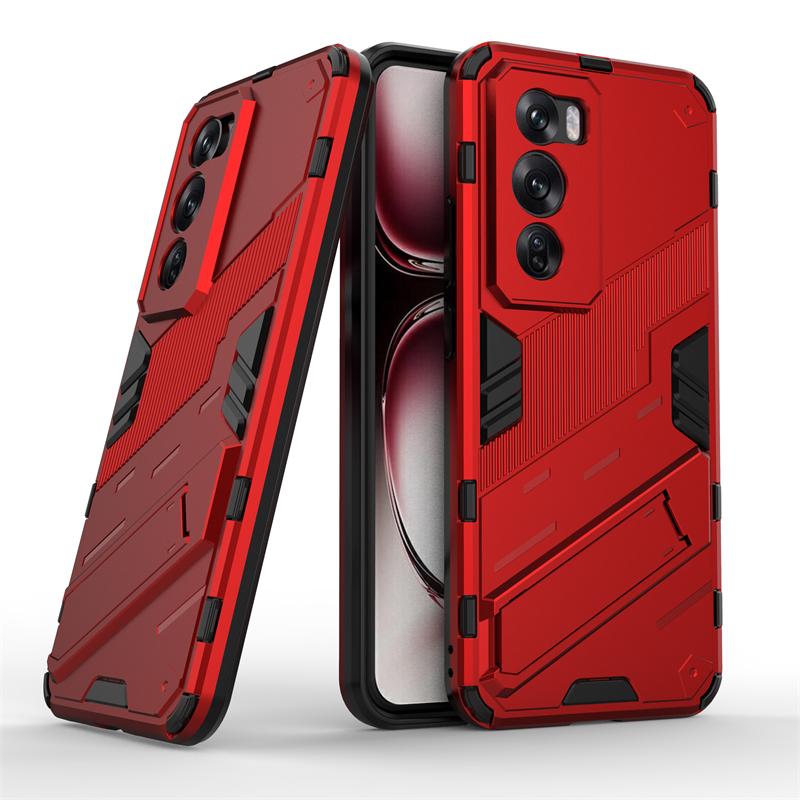For OPPO Reno 12 Pro Case Cover OPPO Reno 12 Pro Capas New Fashion Kickstand Phone Back Holder Cover For OPPO Reno 12 Pro Fundas