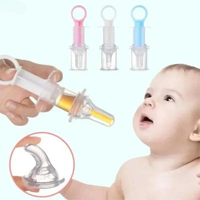 Baby Syringe Shape Feeder Newborn Dropper Medicine Feeder Needle Feeder Squeeze Medicine Dropper Dispenser Pacifier Baby Stuff