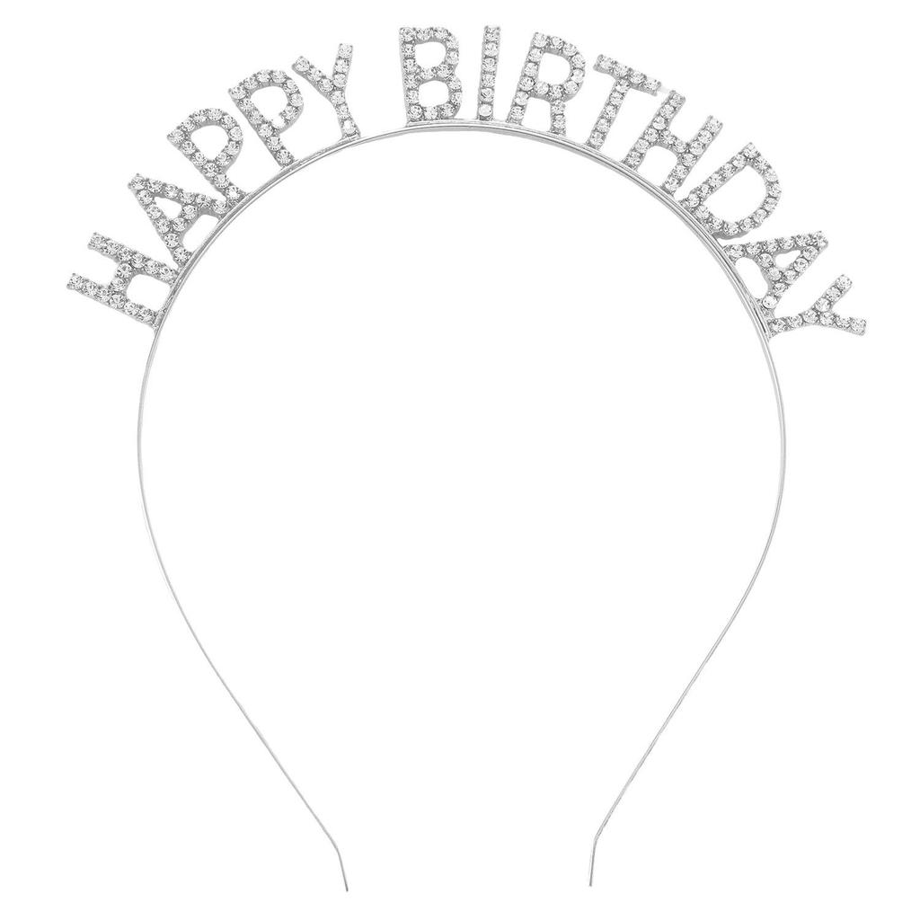 Birthday Celebration Headband, Hair Clip, Sash, and Baking Gift Set - Perfect Photo Props and Decorations for Girls