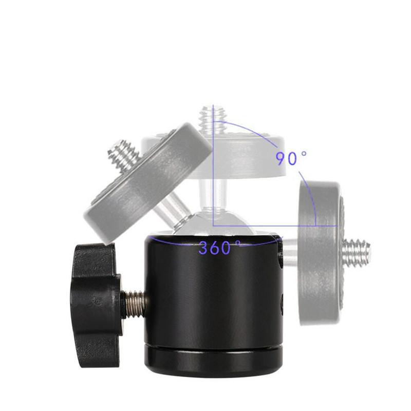 Magnetic Phone Holder Base 1/4 Hole Tripod Adapter Ball head Gimbal for iPhone 15 14 13 12 MagSafe Removable Cell Phone Stand