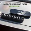 Car Temporary Parking Signs On vehicles Phone Number Park For Opel Corsa Mokka Astra Cascada Adam Insignia Meriva Vectra