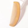 Portable half moon shaped wooden massage comb,suitable for thick curly hair,wave dry and wet hair For Hair Accessories