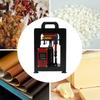 Black Manual hydraulic rosin pressing machine, 1*Hydraulic Heat Press Machine 1*Power Cord 1*Lifting Jack's Handle