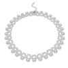 Handwoven multi-layer necklace women's retro elegance celebrity pearl collarbone chain high-end temperament necklace