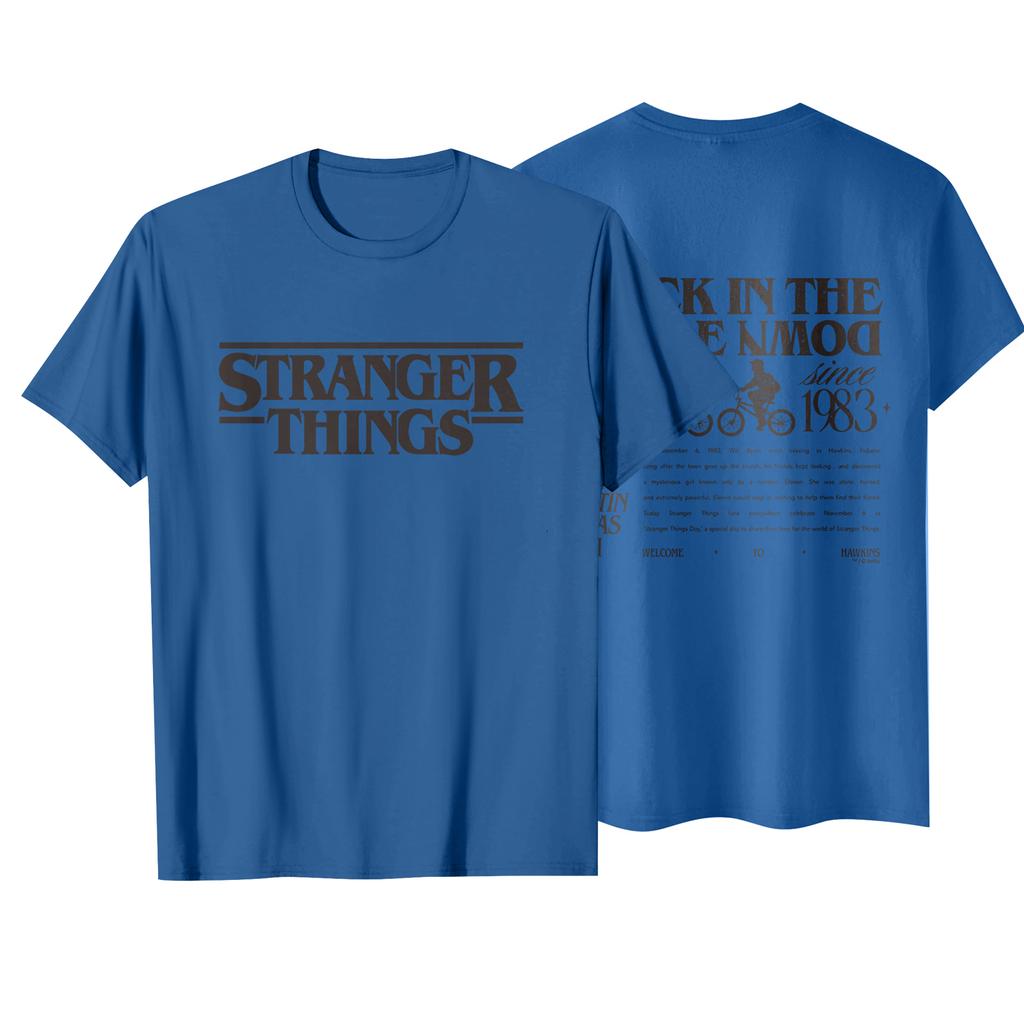 Lässiges Kurzarm-T-Shirt mit Buchstabenprint für Kinder