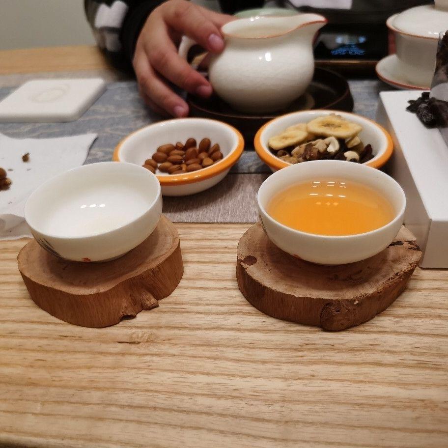 Solid Wood Tea Tray and Coaster - Heat-Insulating Natural Wood Teapot Holder and Stove Pad