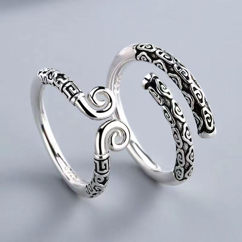 Black Myth WuKong Monkey Unisex Rings for Women Men