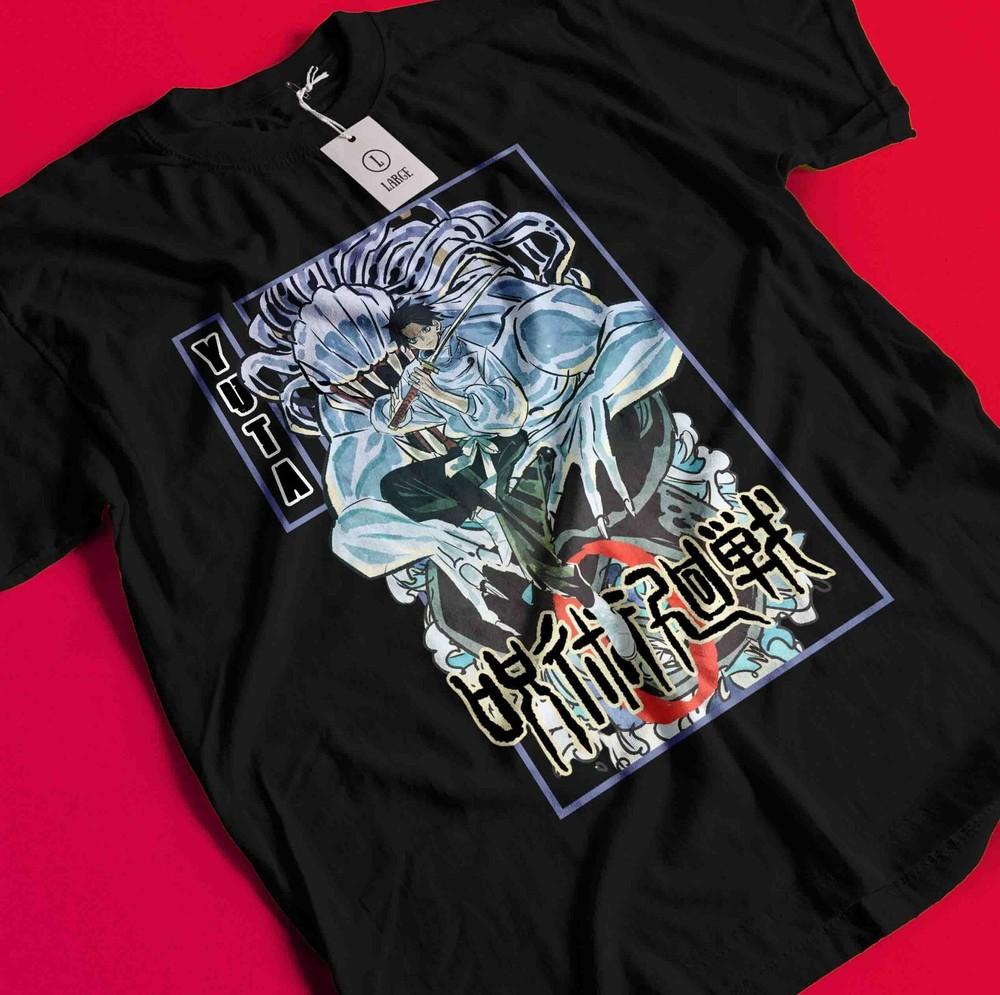 Yuta Rika Shirt Gojo Satoru T-Shirt Jujutsu Kaisen Tshirt Toji Tee Sukuna Geto BB974