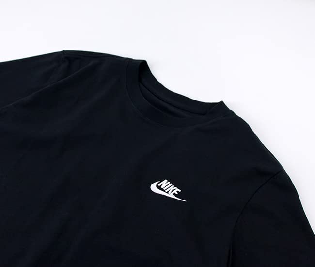 Nike Sportswear Club Size M 013 Black Men's T-Shirt [AR4999]