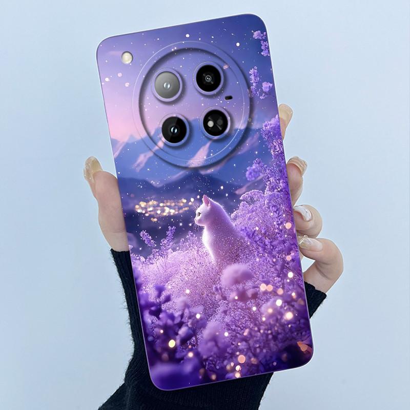 For Infinix Zero 40 4G 5G Phone Case X6861 X6860 Cover Fashion Simplicity Oil Painting Floral Soft Silicone Shell Zero40 Fundas