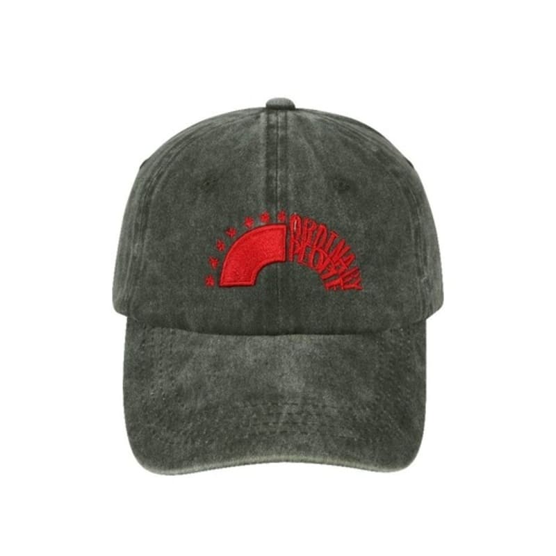 ORDINARY PEOPLE ORD DIAGRAM LOGO CAP KHAKI