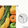 Piece Set High Definition Digital Printed Curtainsmulticolor Seasonal Vegetables Harvest Style Curtainhome Decoration Curtain Made Of Polyester