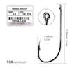 1#-12# Fishing Hooks Sea Barbed Fishing Lures Shank Beak Live Bait Holder Carp Fishing Jig Worm Hooks Accessories Tackle Quality