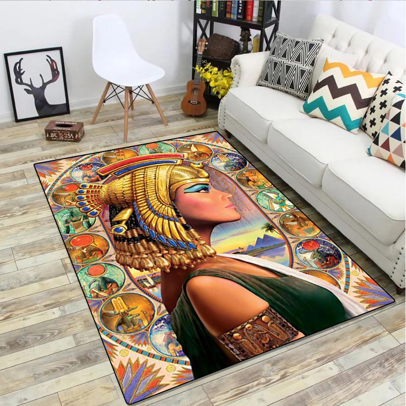 Egyptian Queen's Majesty Carpet Office Decorative Carpet For Living Room Bedroom Door Mat Floor Rug Computer Chair Area Rug