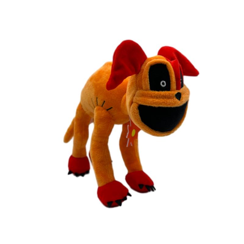 Niedliches Nickerchen-Plüschtier Offizielles Smiling Critters Plüschmonster Figur Puppe Nickerchen und Dogday Plüschtier Stofftier Spielzeug Geschenk für Kinder 20cm orange