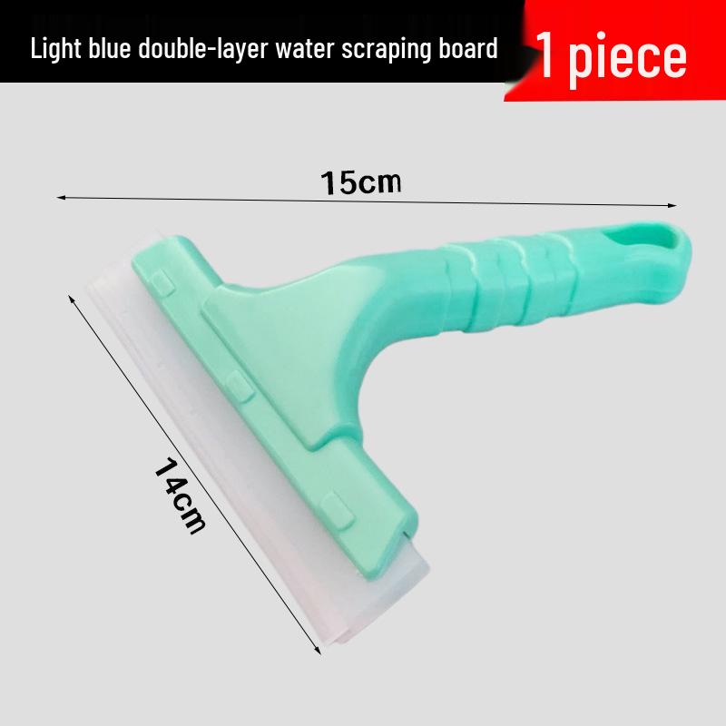 Portable Silicone Squeegee for Car, Glass, and Bathroom Cleaning
