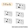 2-12PCS Wedding Disposable Camera One Time 35mm Film Camera 27Roll Flash Camera for Anniversary Birthday Gift Party Vacation
