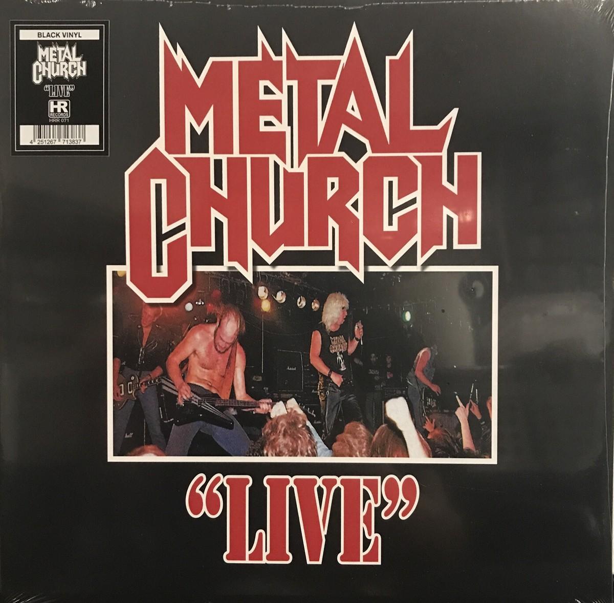 

LP Пластинка METAL CHURCH - Live HRR071 High Roller Rec 2023 Германия Рок