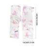 Cool Butterfly Ice Silk Sleeves Gradient Solid Color Sunscreen Arm Sleeve Sunshade Sun Protection Summer Long Glove Cycling