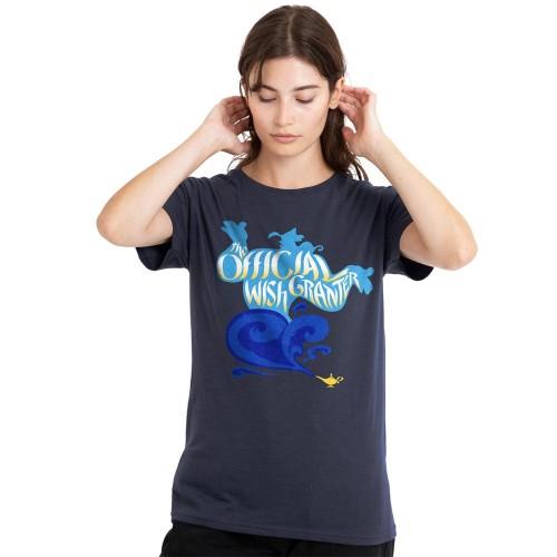 Aladdin Womens/Ladies Official Wish Granter Genie T-Shirt