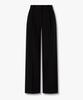 Bobeu One-Tuck Pleated Semi-Wide Pants_Black 7156130002