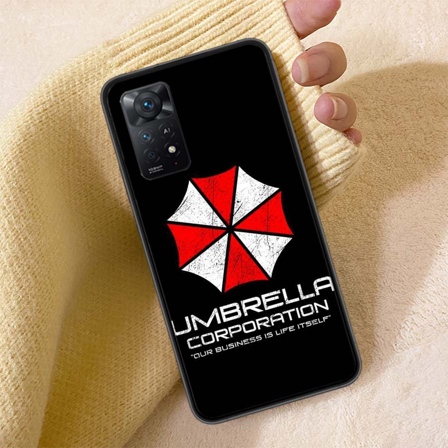 

Umbrella Corporation Phone Case For Redmi 13C 14C Note 14 13 Pro Plus 5G Clear Capa 12 12C 10A 10C 10 9A 9C 9T 9 8 Pro Cover TPU Redmi Note 14 Pro 5G