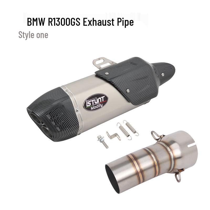 R1300GS ADV Exhaust Modification: Titanium Alloy Header, Mid-section, Tail Section