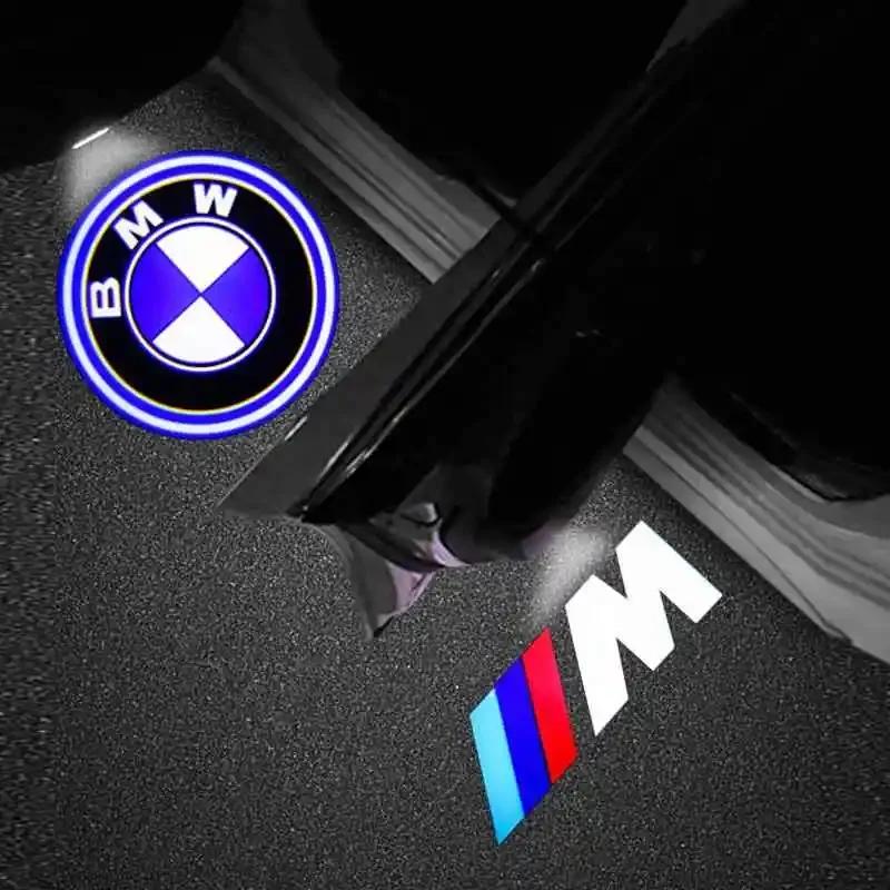 HD Led Welcome Light Car Door Projector Lamps For BMW E90 E91 E92 E93 E60 E61 F10 F07 E63 E64 F12 F13 G30 Accessories