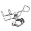 Suporte de Mastro de Aço Inoxidável 316 de 360 Graus Suporte Duplo para Varas de Pesca Suporte para Vara de Pesca para Acessórios de Barco Iate
