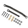 Brass Steering Rod RC Car Steering Linkage for Axial SCX24 124 Remote Control Car Black