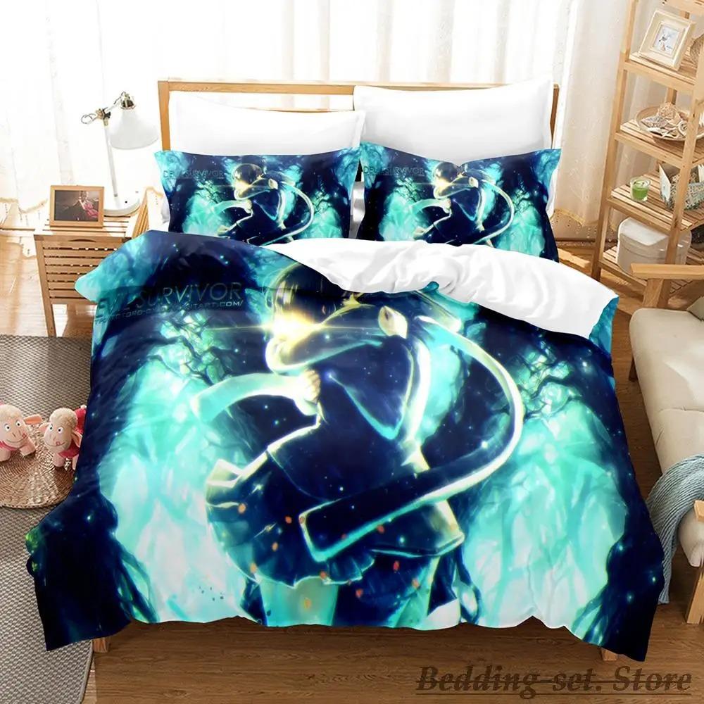Devil Survivor 2 The Animation Bedding Set Single Twin Full Queen King Size Bed Set Adult Kid Bedroom Duvetcover Sets Anime