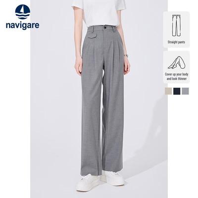 Women's Loose Fit Straight-Leg Pants