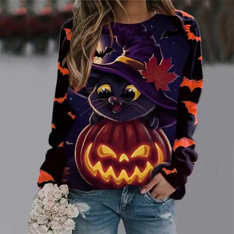 

Fall Winter Pullover Women s Graphic Geometric Retro Sweatshirt 3D Prints O-Neck Long Sleeve Tops Women s Apparel Streetwear 5XL