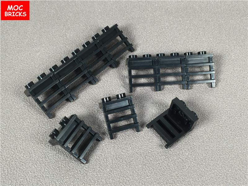 20pcs/lot Black Plate Modified 1 x 2 featuring Ladder fit featuring 4175 Learning Construction Bricks Figure DO IT YOURSELF Playthings Dolls kids