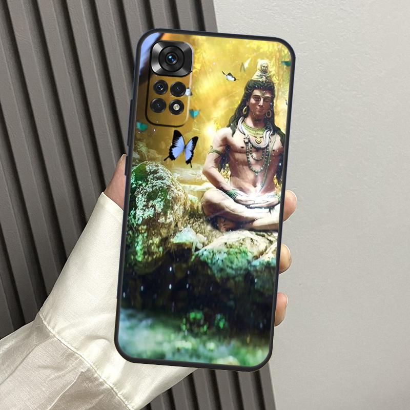 Lord Shiva Hindu God Buddha India Case For Xiaomi Redmi Note 11 Pro 8 9 10 12 Pro 8T 9S 10S 11S Redmi 10 10A 10C 12C 9C Coque