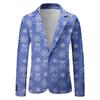 Unisex Winter Christmas Prints Suit Jackets Unisex Casual Fashion Button Jackets