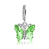 Luck Charm Copper Craft Four Leaf Clover Green Tree Frog Turtle Bead Pendant Ideal For Bracelet Women Diy Jewelry Present